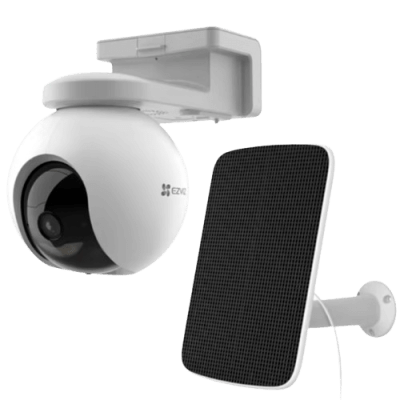 EZVIZ- EB8 -4G KIT - CAMARA EXTERIOR C/BATERIA 3MP/2K 4G/LTE Y PANEL SOLAR