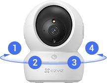 EZVIZ H6C PRO 4Mp - CAMARA DE VIGILANCIA CON MOVIMIENTO - Image 3